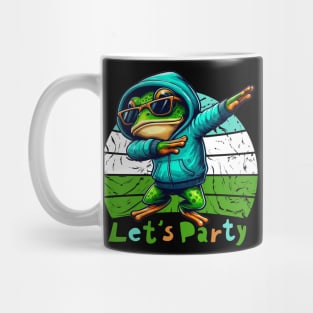 Dabbing Frog - Let's Party Mug